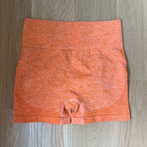 Orange Women's Workout Shorts